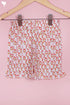 Cotton Top & Shorts Set In Floral Block Print